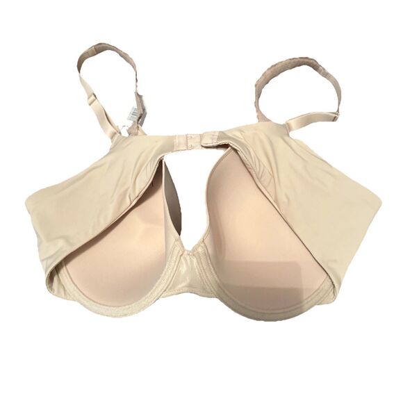 Natori BRA 38C feather full coverage bra Nude NEW wired - Picture 4 of 5